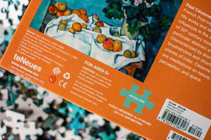 Apples by Cezanne, 500 Piece Puzzle, Full Color Artwork, Expertly Printed, Compact Box, 14 x 19" Puzzle: 500-Piece Puzzle in a compact 2-piece box