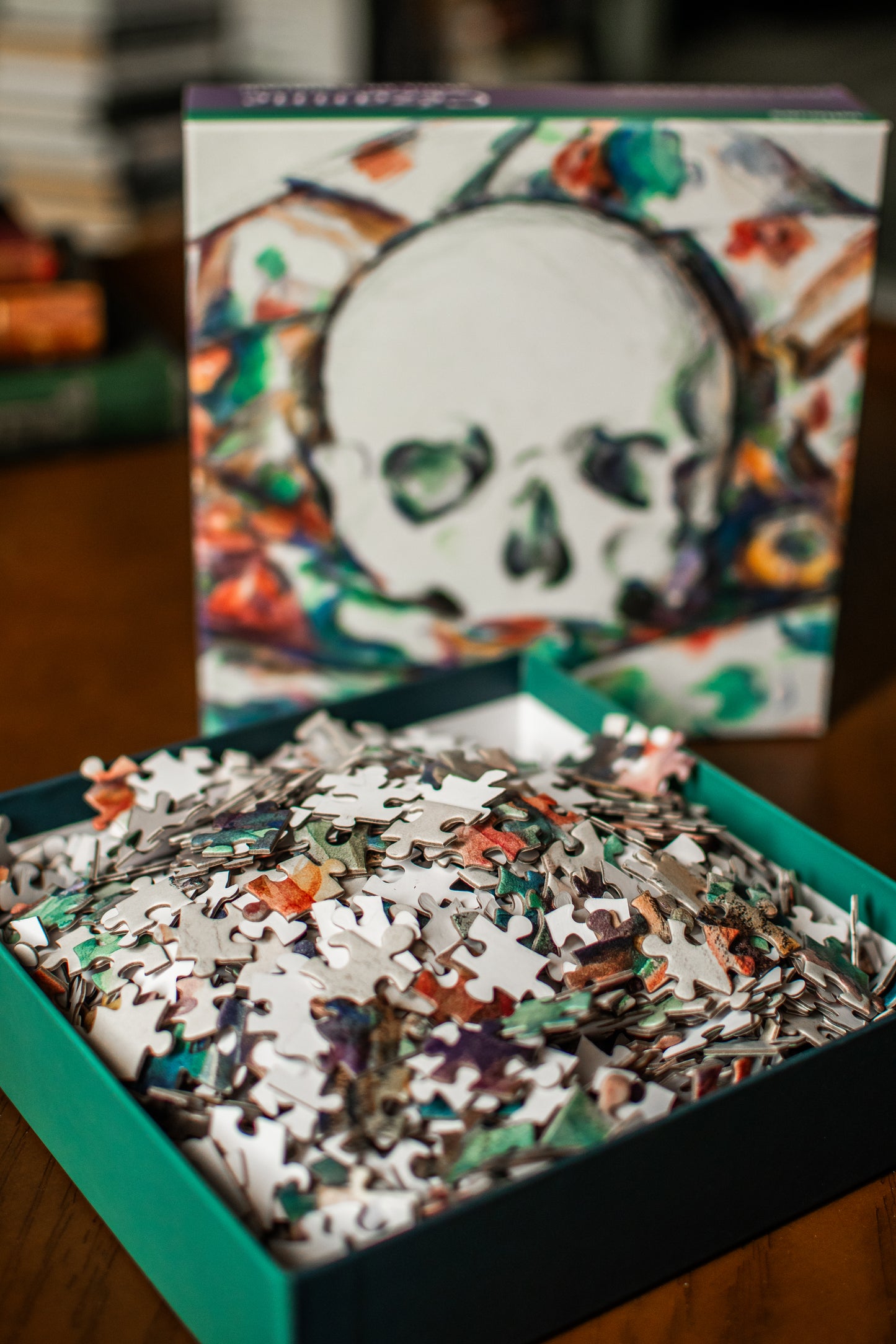 1000-Piece Puzzle: Paul Cezanne, Skull on a Curtain
