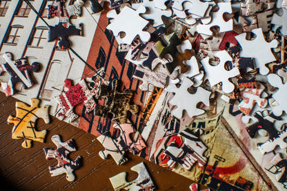 Brooklyn, NY 1000-Piece Puzzle in a 2 Piece Box with Inner Poster Guide