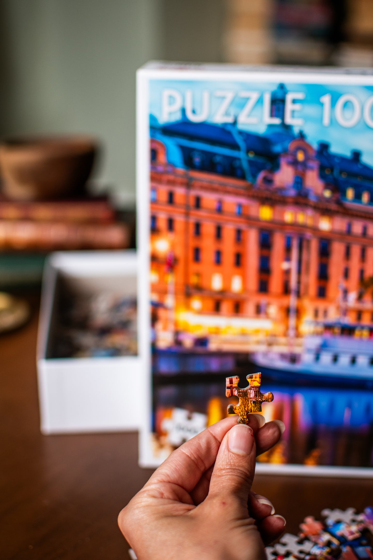 🌆🧩✨ Stockholm Harbor 1,000-Piece Jigsaw Puzzle