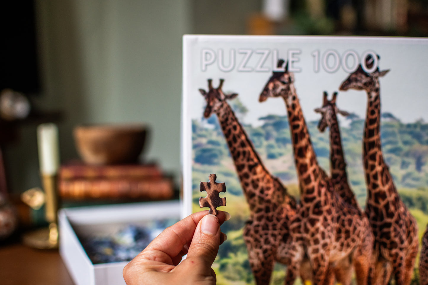 Giraffe Family 1,000-Piece Jigsaw Puzzle