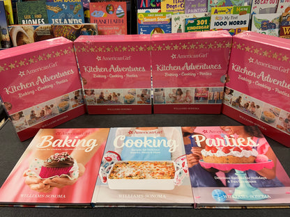 American Girl 3 Book Box Set Baking, Cooking, Parties