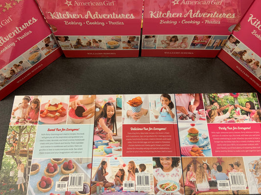 American Girl 3 Book Box Set Baking, Cooking, Parties