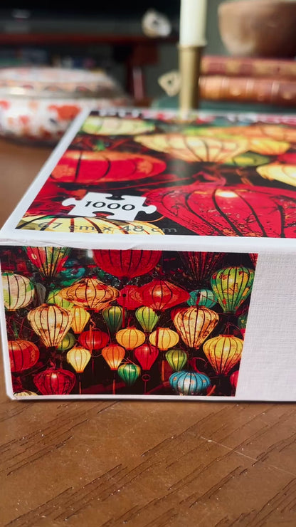 Colorful Lanterns 1000 Piece Jigsaw Puzzle